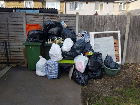 Commercial waste collection in Coney Hall